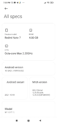 Redmi note 7